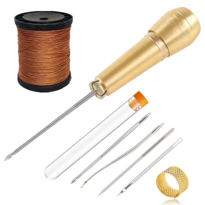 Leatherwork Thread - Kit de costura de cuero DIY,