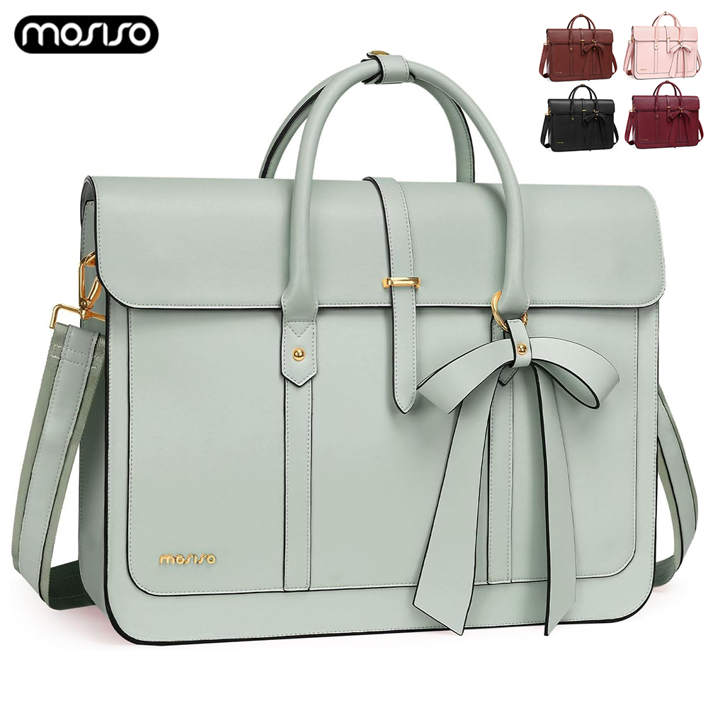 Leather Work Womens Backpack - Bolso para ordenador portátil, bolso de