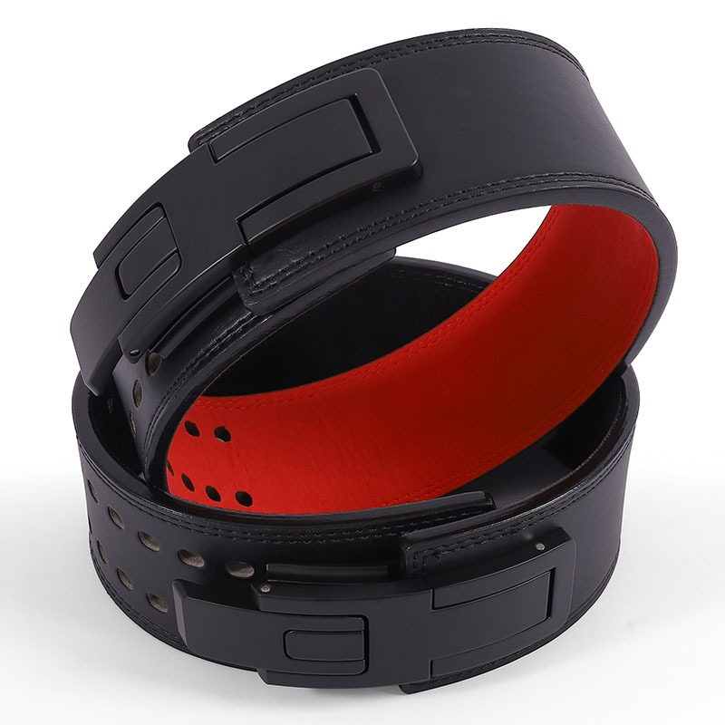 Leather Workout Belt - Cinturón de Levantamiento de Pesas de