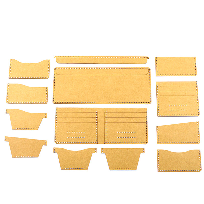 Leatherwork Patterns - Patrón de plantilla de bolso de