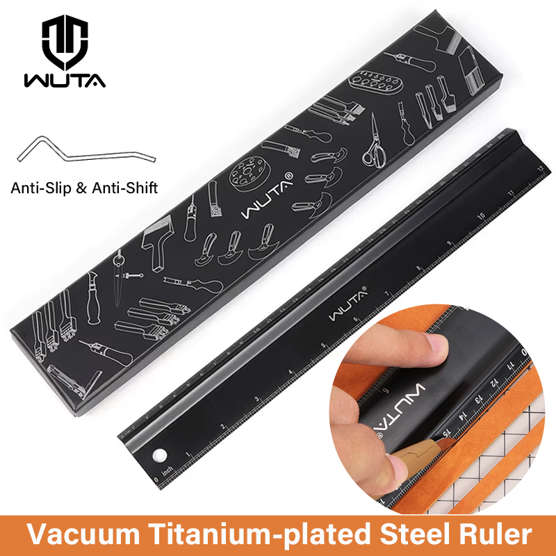 Leatherwork Ruler - WUTA Regla de corte de cuero