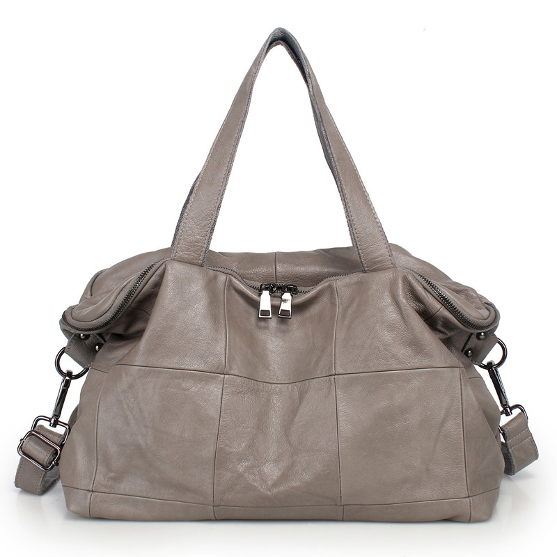 Leather Workshop - Bolso de mano de gran capacidad