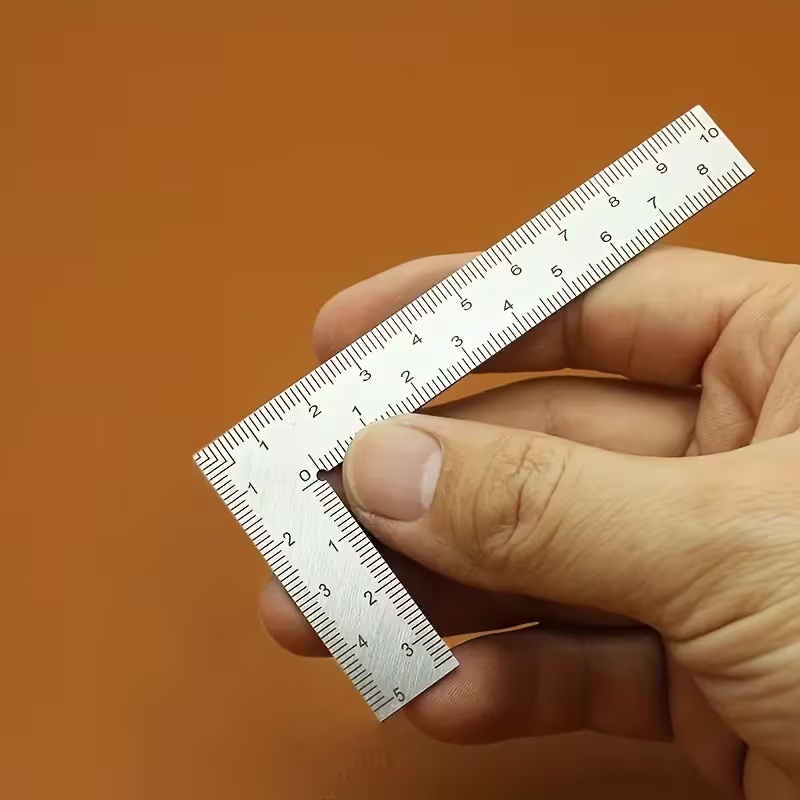 Leatherwork Ruler - Mini Regla en Forma de L