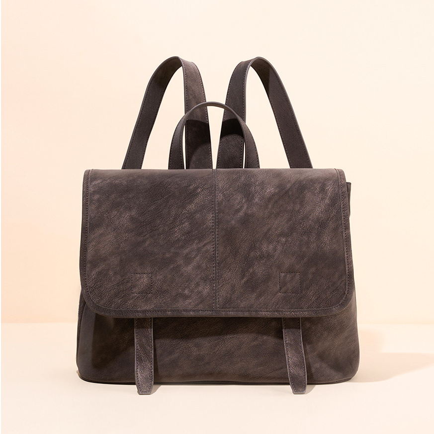 Mochila de Cuero Genuino Vinta - Leather Work Womens Backpack reseña y precio