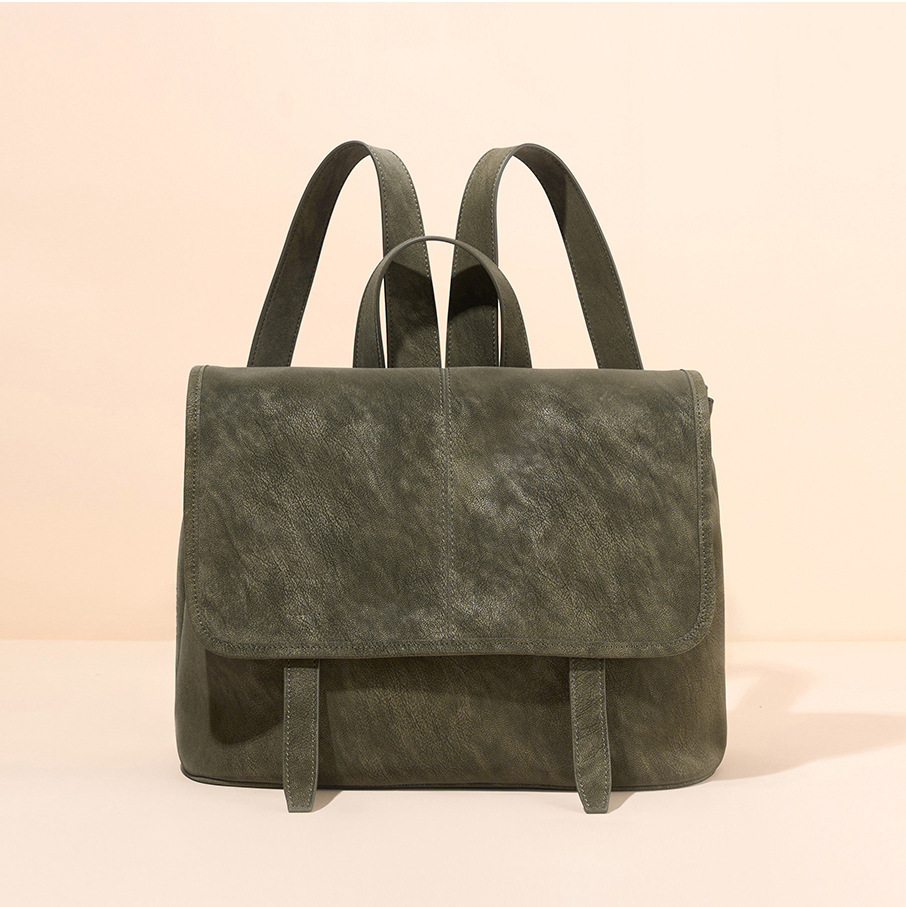 Mochila de Cuero Genuino Vinta - Leather Work Womens Backpack reseña y precio
