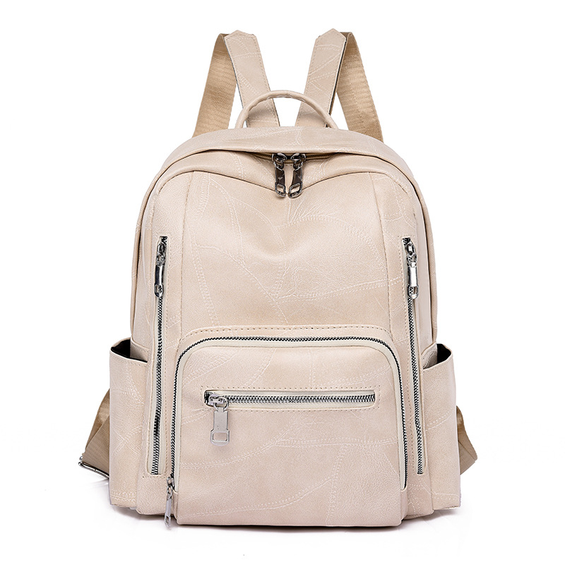 Mochila de cuero PU a la moda  - Leather Work Womens Backpack reseña y precio
