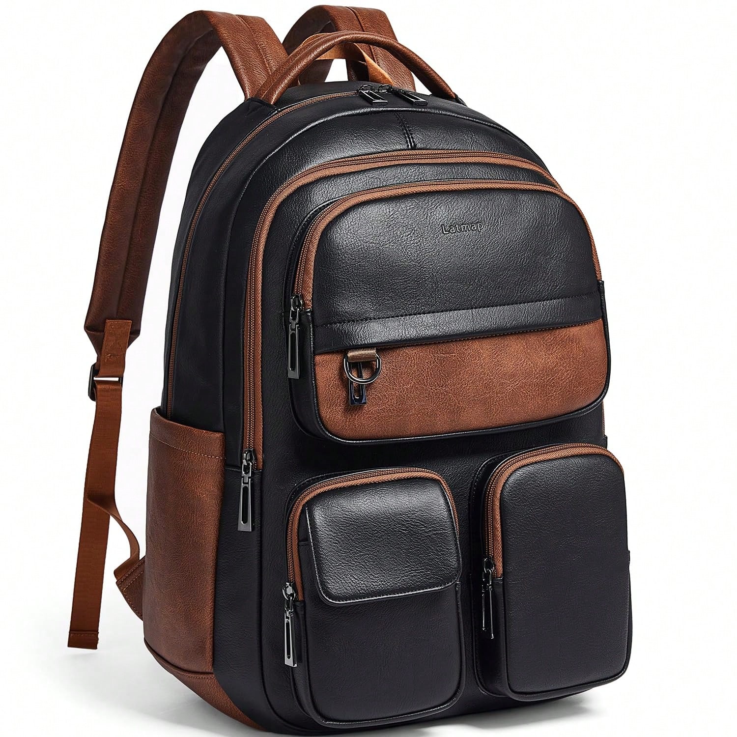 Mochila de Cuero Vegano LATMAP - Leather Work Womens Backpack reseña y precio