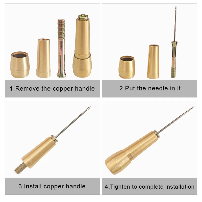 Kit de costura de cuero DIY, a - Leatherwork Thread reseña y precio