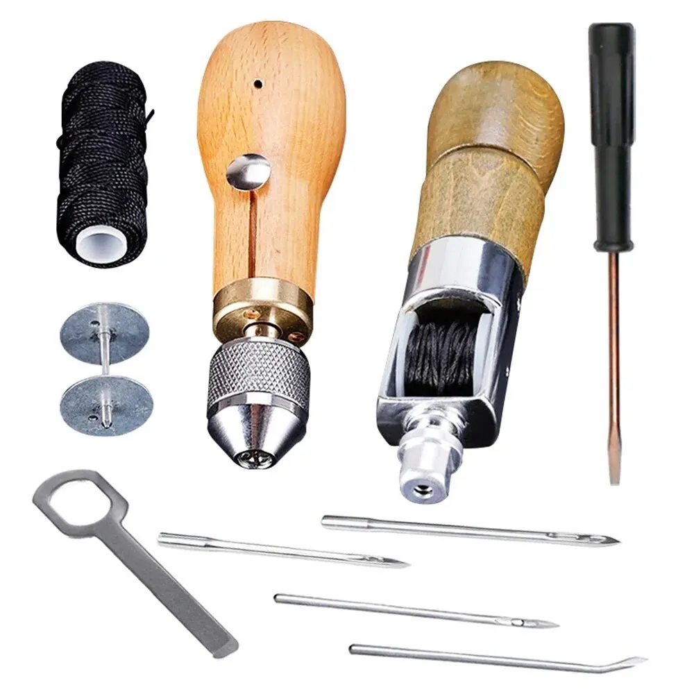 Kit de punzón de costura de cu - Leatherwork Thread reseña y precio