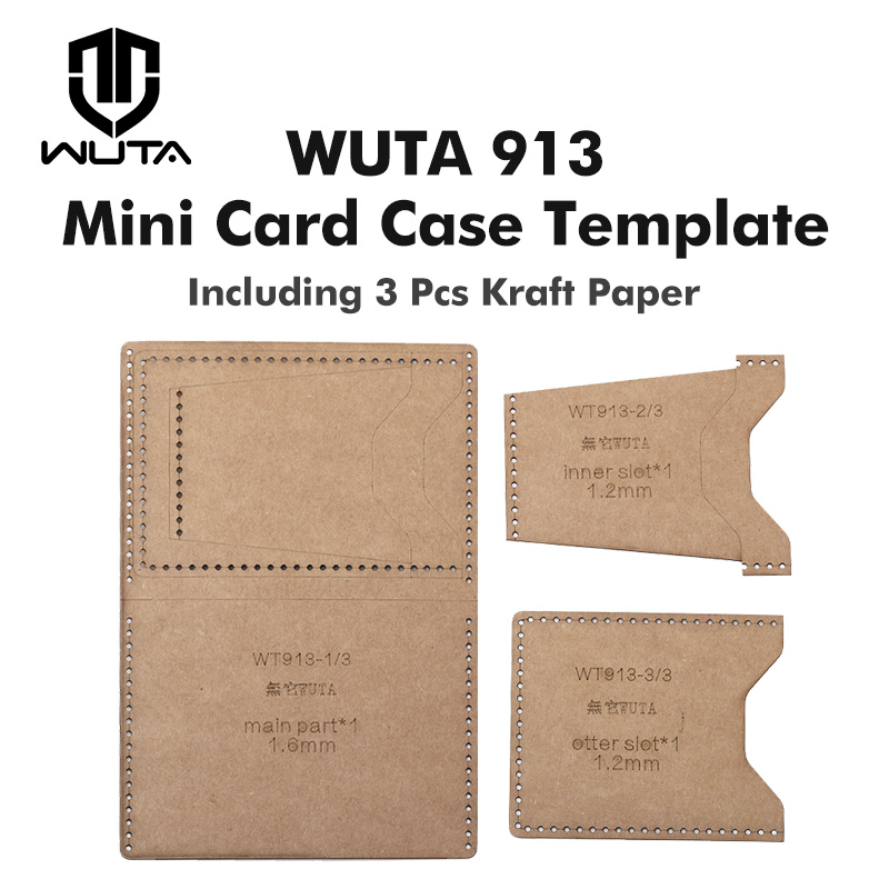 WUTA-Mini estuche de tarjetas  - Leatherwork Patterns reseña y precio
