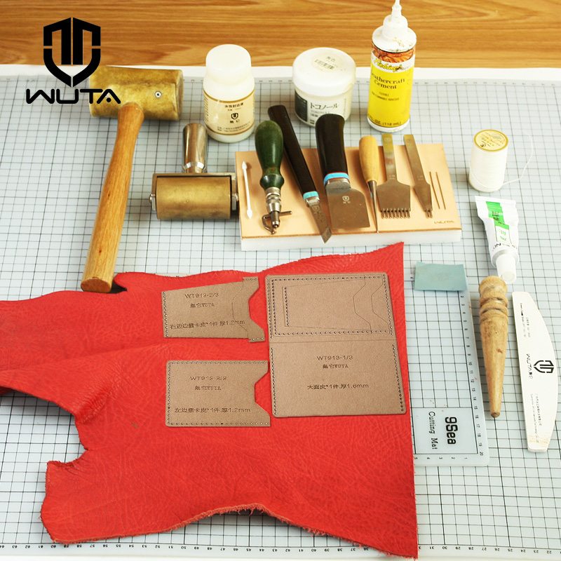 WUTA-Mini estuche de tarjetas  - Leatherwork Patterns reseña y precio