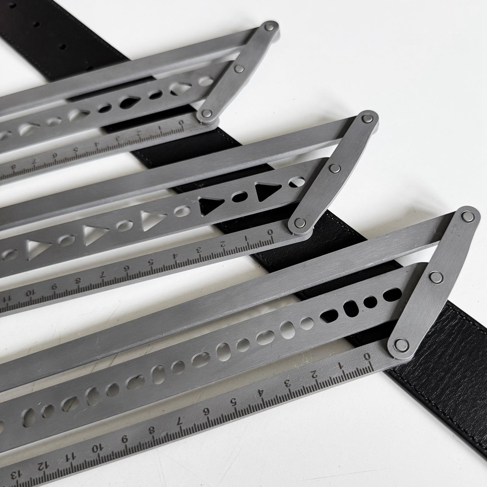 Regla de Posicionamiento de Ci - Leatherwork Ruler reseña y precio
