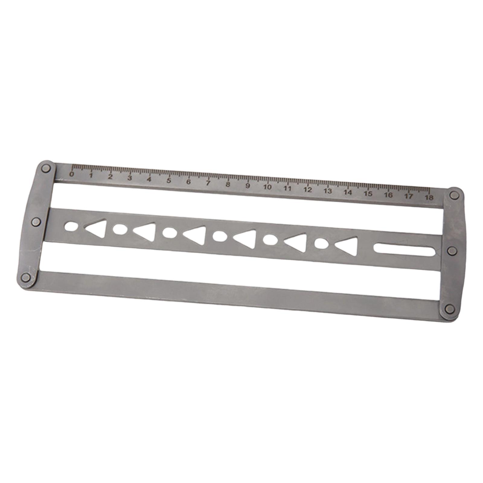 Regla de Posicionamiento de Ci - Leatherwork Ruler reseña y precio