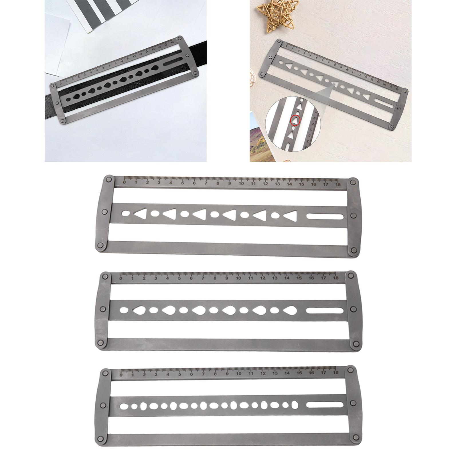 Regla de Posicionamiento de Ci - Leatherwork Ruler reseña y precio