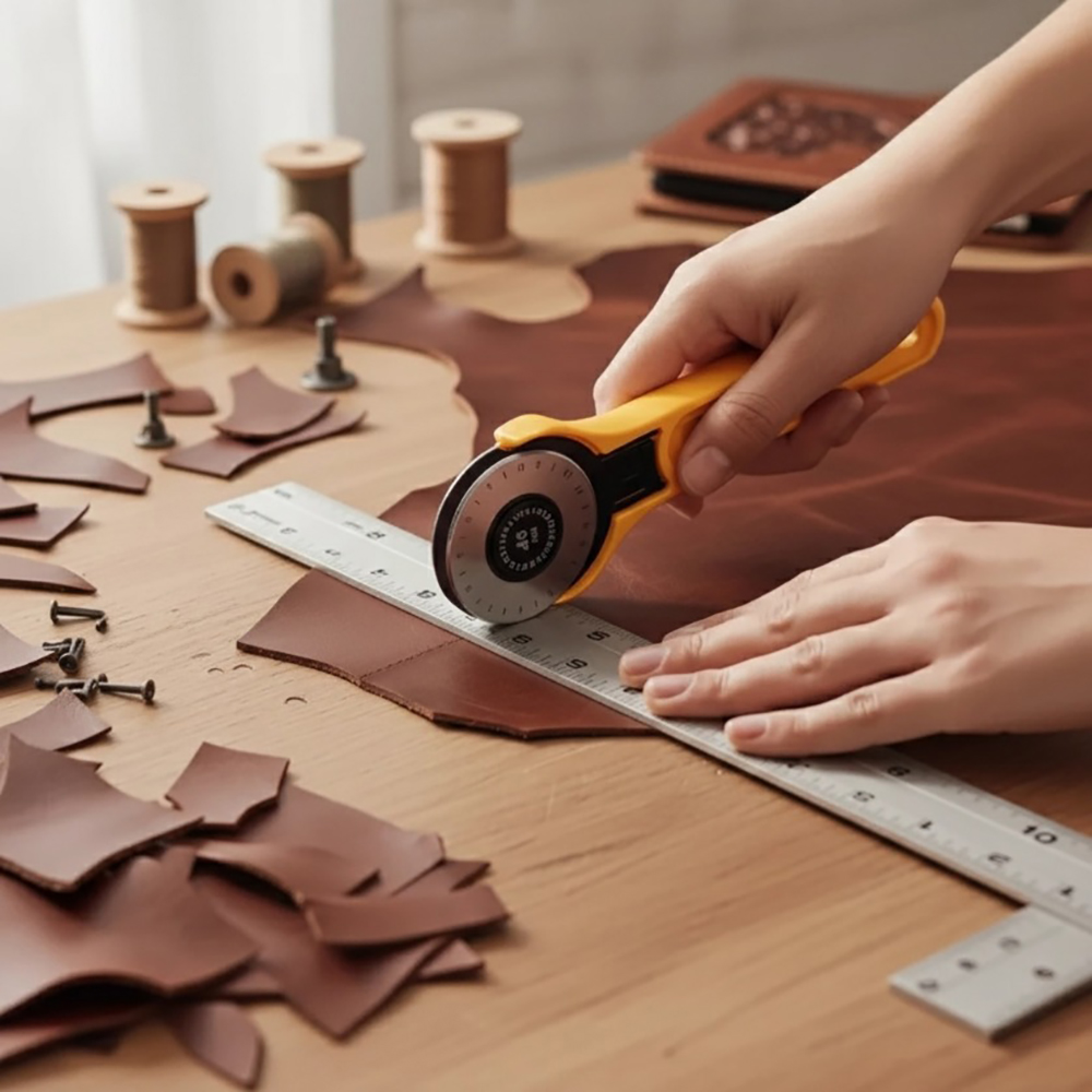 Cortador de tela giratorio de  - Leather Workshop reseña y precio