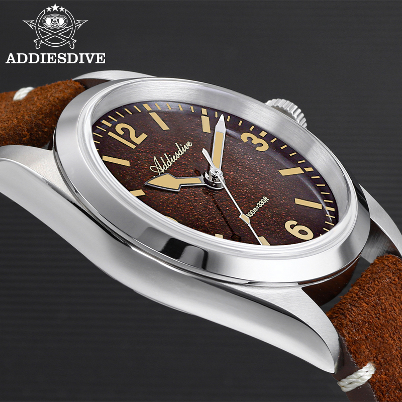 ADDIESDIVE-relojes de pulsera  - Leather Workshop reseña y precio