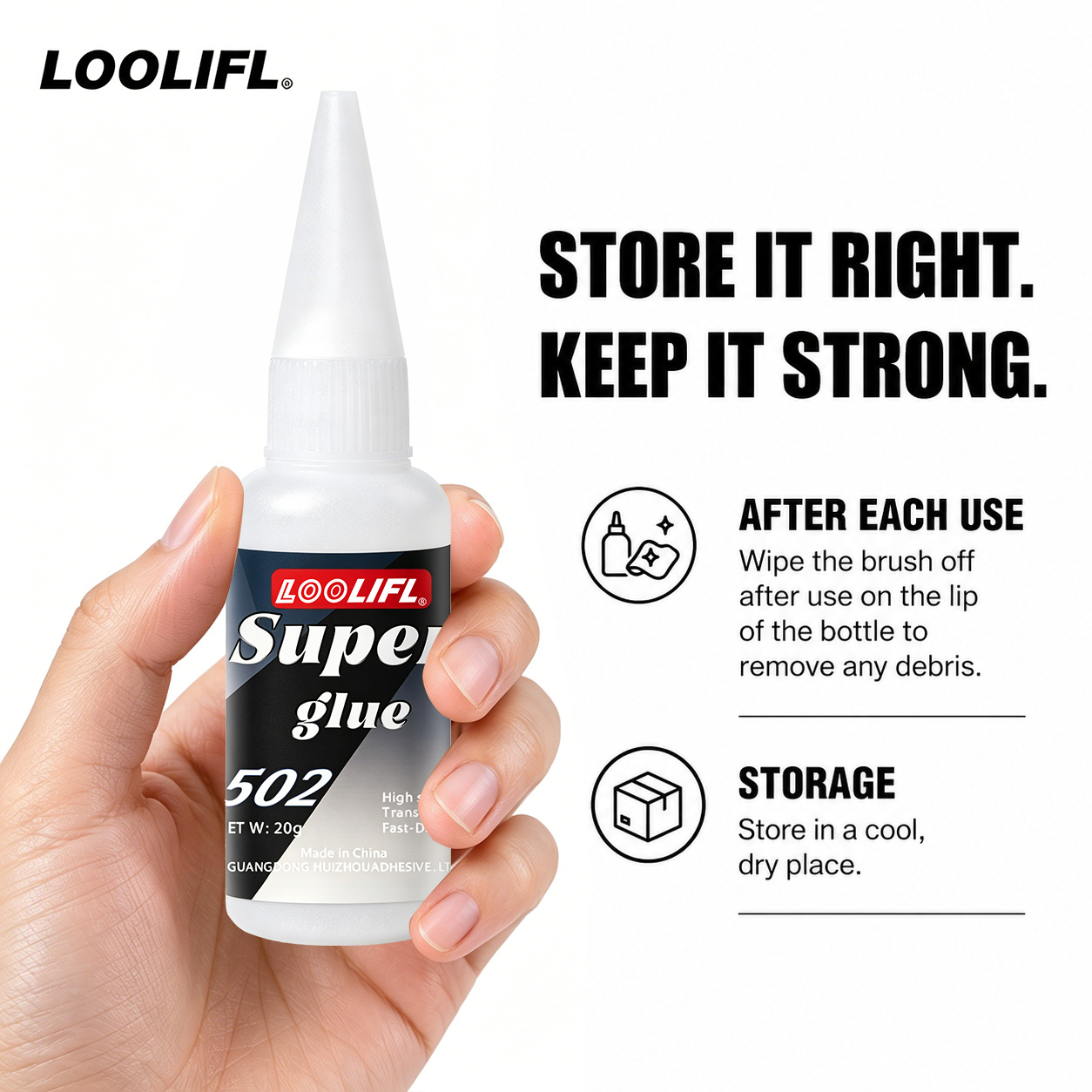 Loolifl-502-20Ml Adhesivo de C - Leather Working reseña y precio