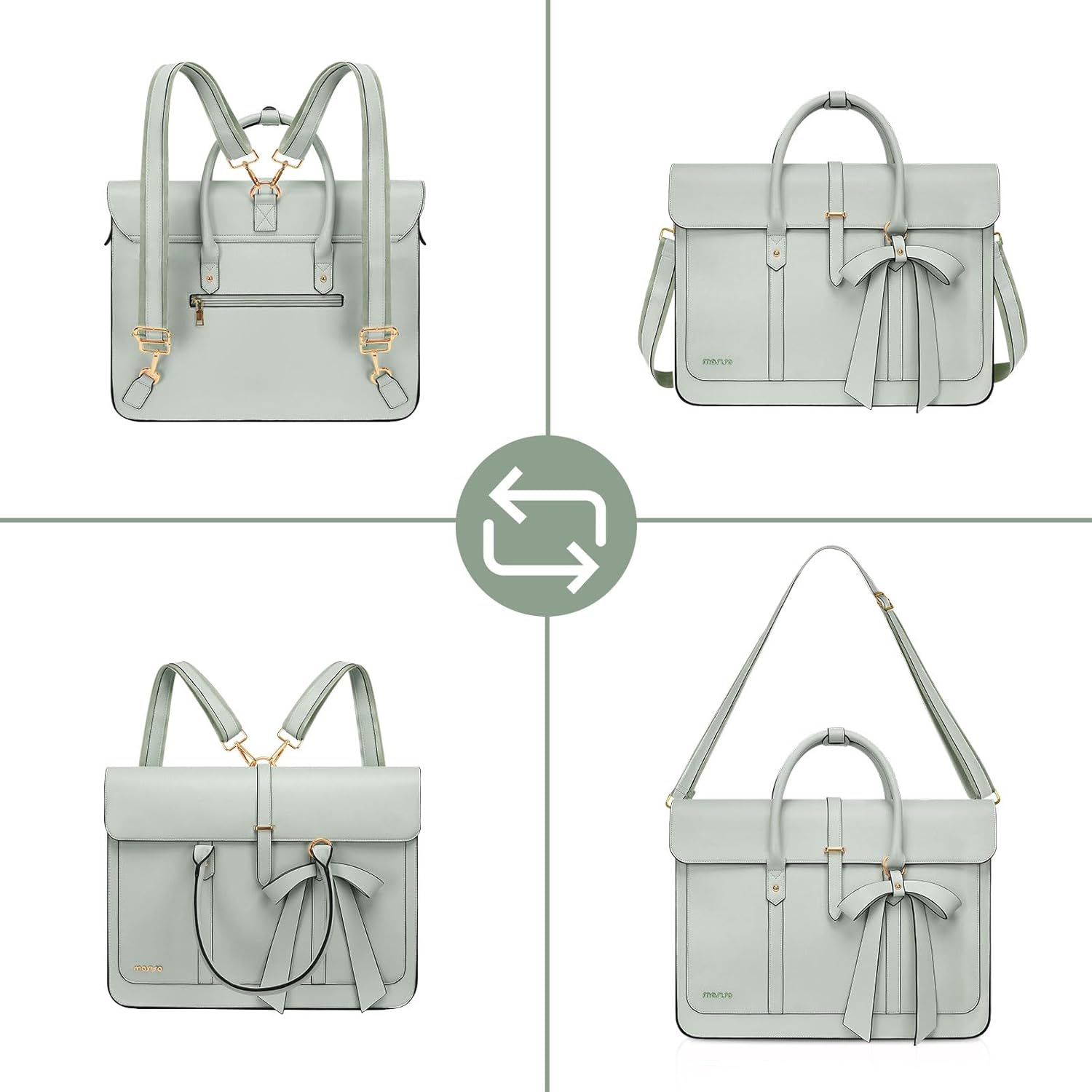 Bolso para ordenador portátil, - Leather Work Womens Backpack reseña y precio