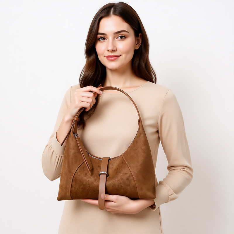 Bolso de ante para mujer, esti - Leatherwork Designs reseña y precio