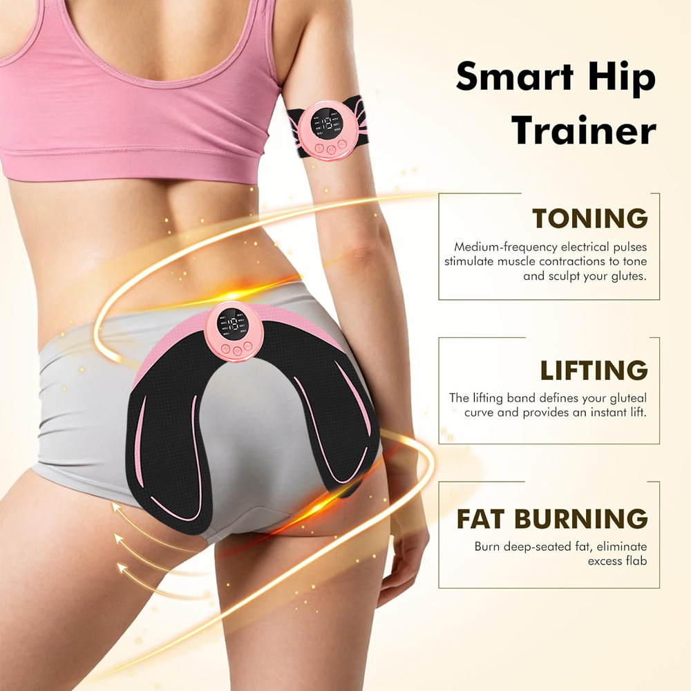 Estimulador muscular EMS, entr - Leather Workout Belt reseña y precio