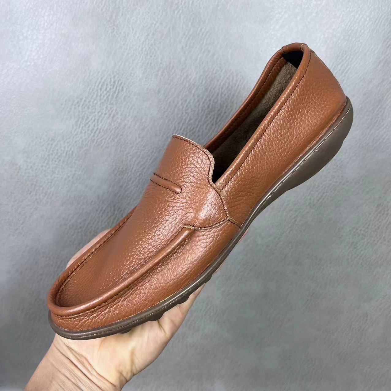 Zapatos bajos de cuero con pun - Leatherwork Designs reseña y precio