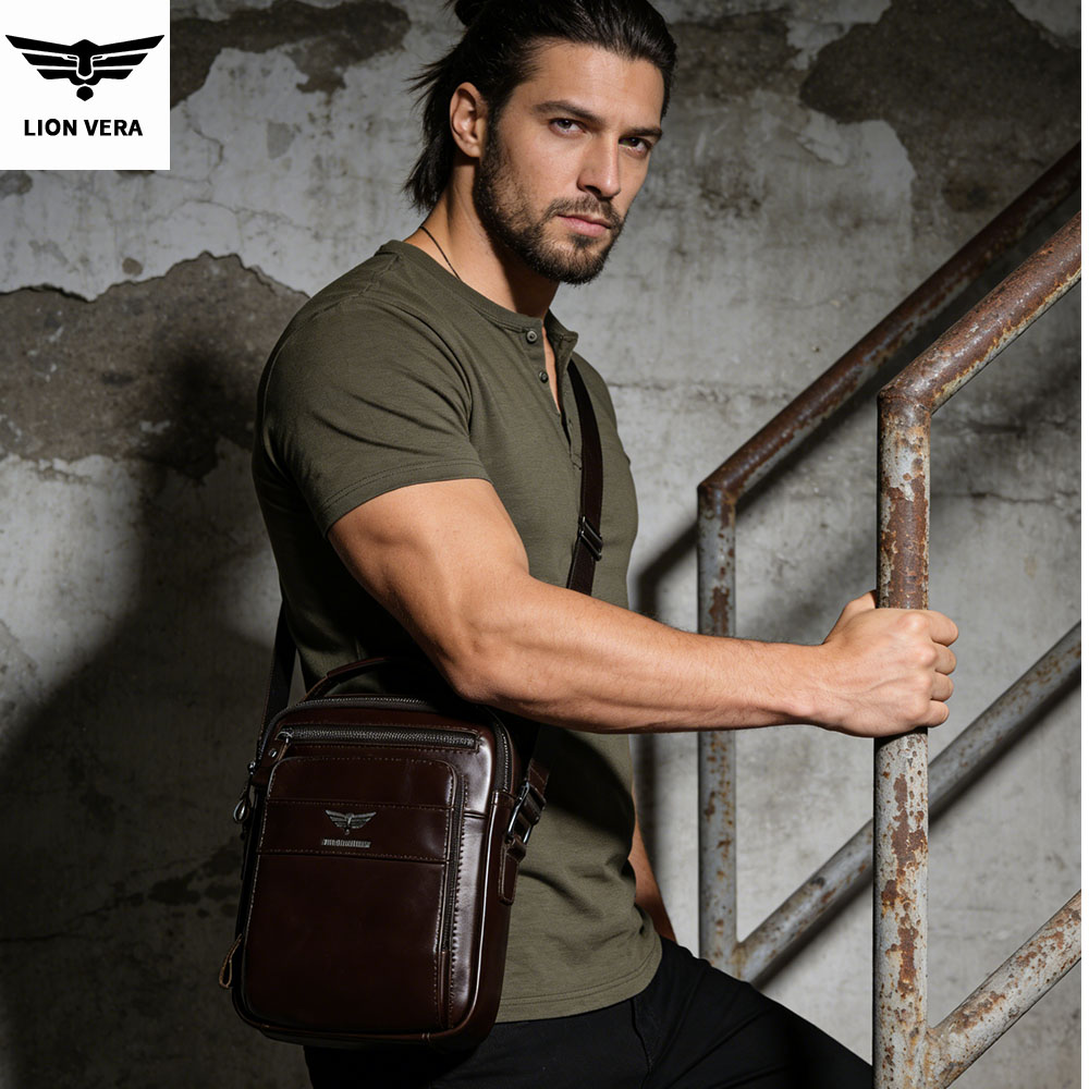 LION VERA Bolso de hombro de c - Leatherwork Thread reseña y precio