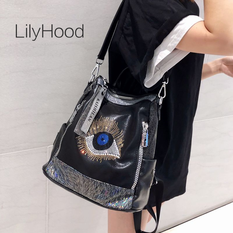 Mochila de Gran Capacidad con  - Leather Work Womens Backpack reseña y precio