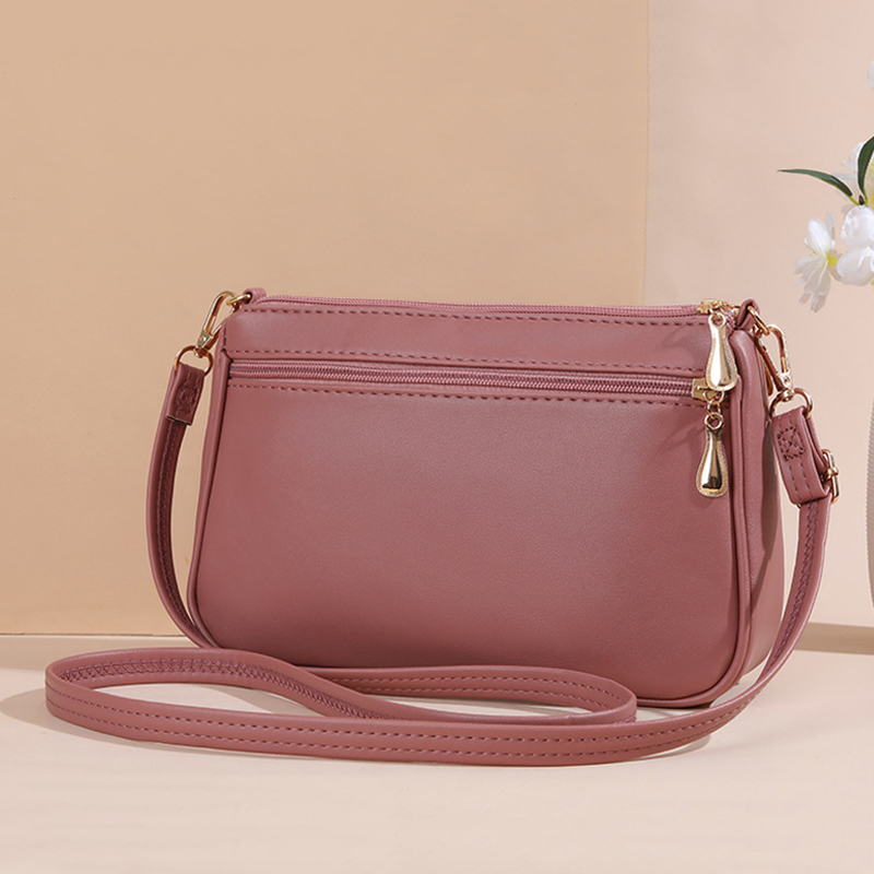 Bolso cruzado de cuero PU con  - Leatherwork Thread reseña y precio