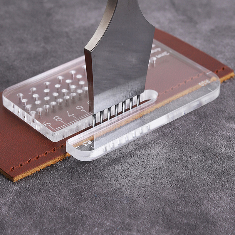 Nuevo - 1 ud. Herramienta manu - Leatherwork Ruler reseña y precio
