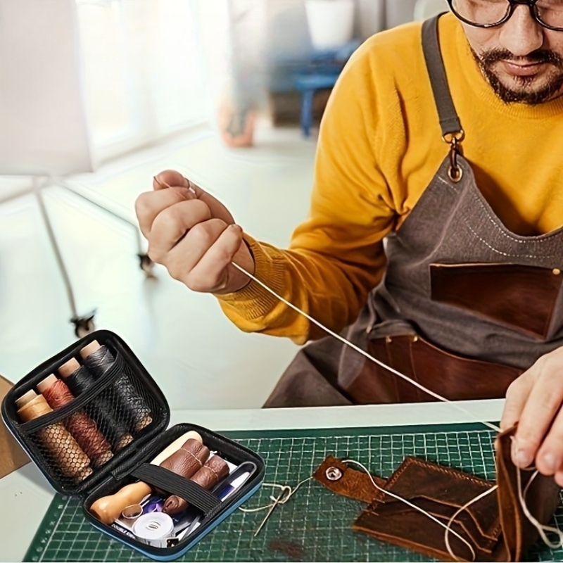Kit de Costura de Cuero, Kit d - Leatherwork Thread reseña y precio