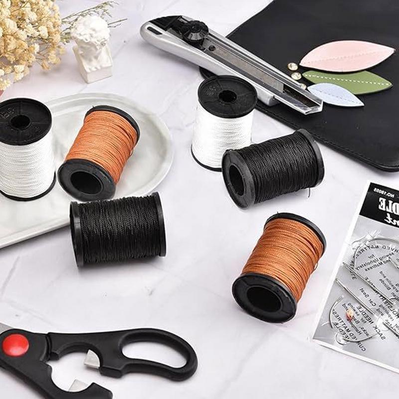 Kit de costura de cuero, Kit d - Leatherwork Thread reseña y precio