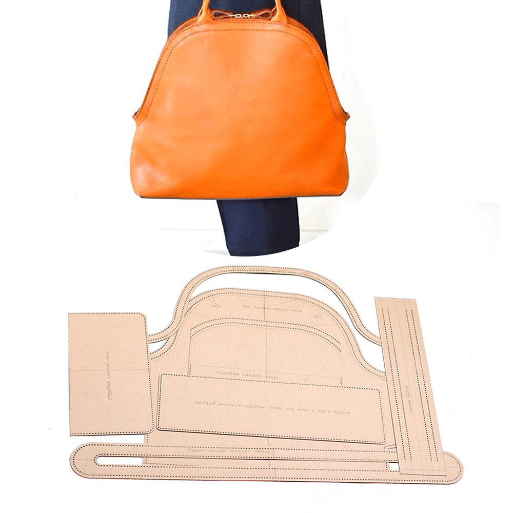 Diy bolso de concha kraft de c - Leatherwork Patterns reseña y precio