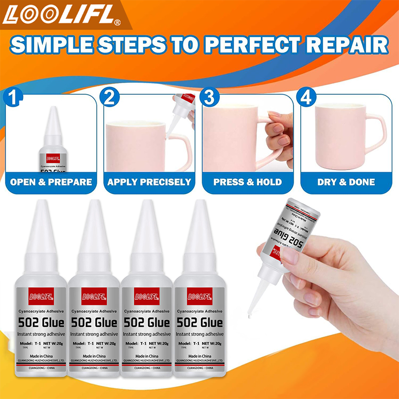 1-3pcs,20ml,502 super pegament - Leather Workshop reseña y precio