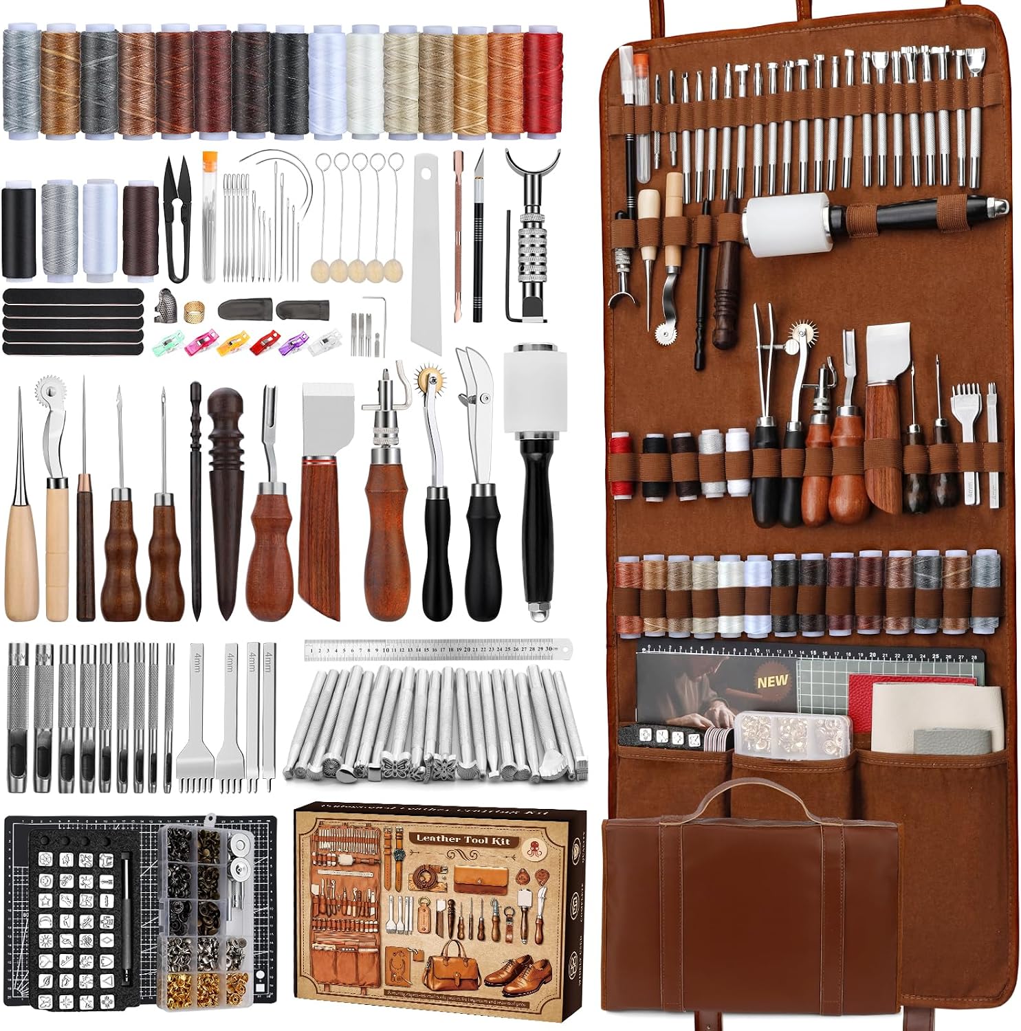 Kit de Herramientas para Traba - Leather Working reseña y precio