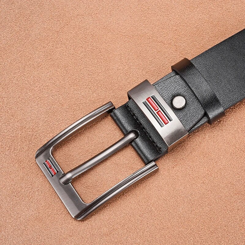 Cinturón con hebilla de metal  - Leather Works Belt reseña y precio