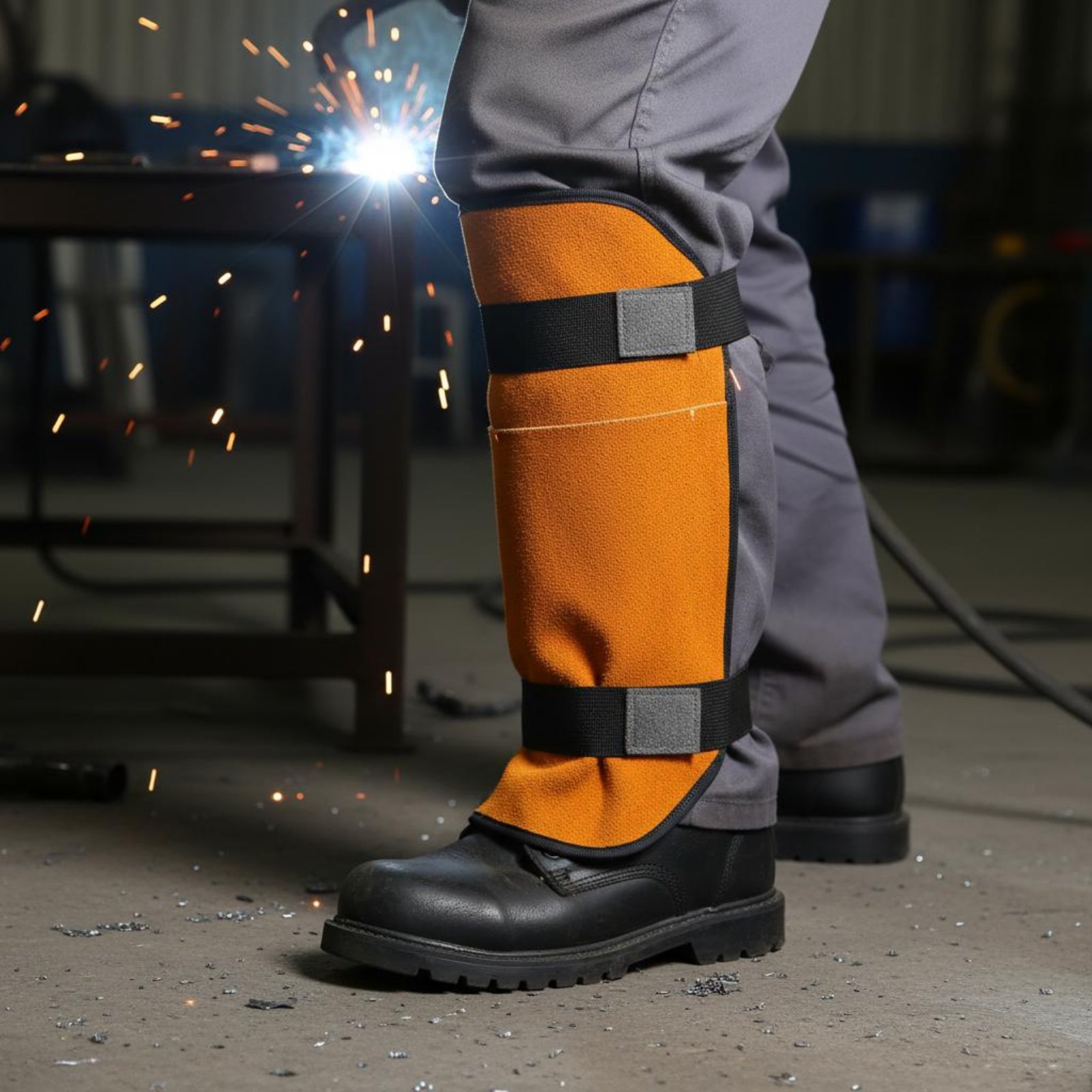 Polainas de Soldador, Rodiller - Leather Work Knee Pads reseña y precio