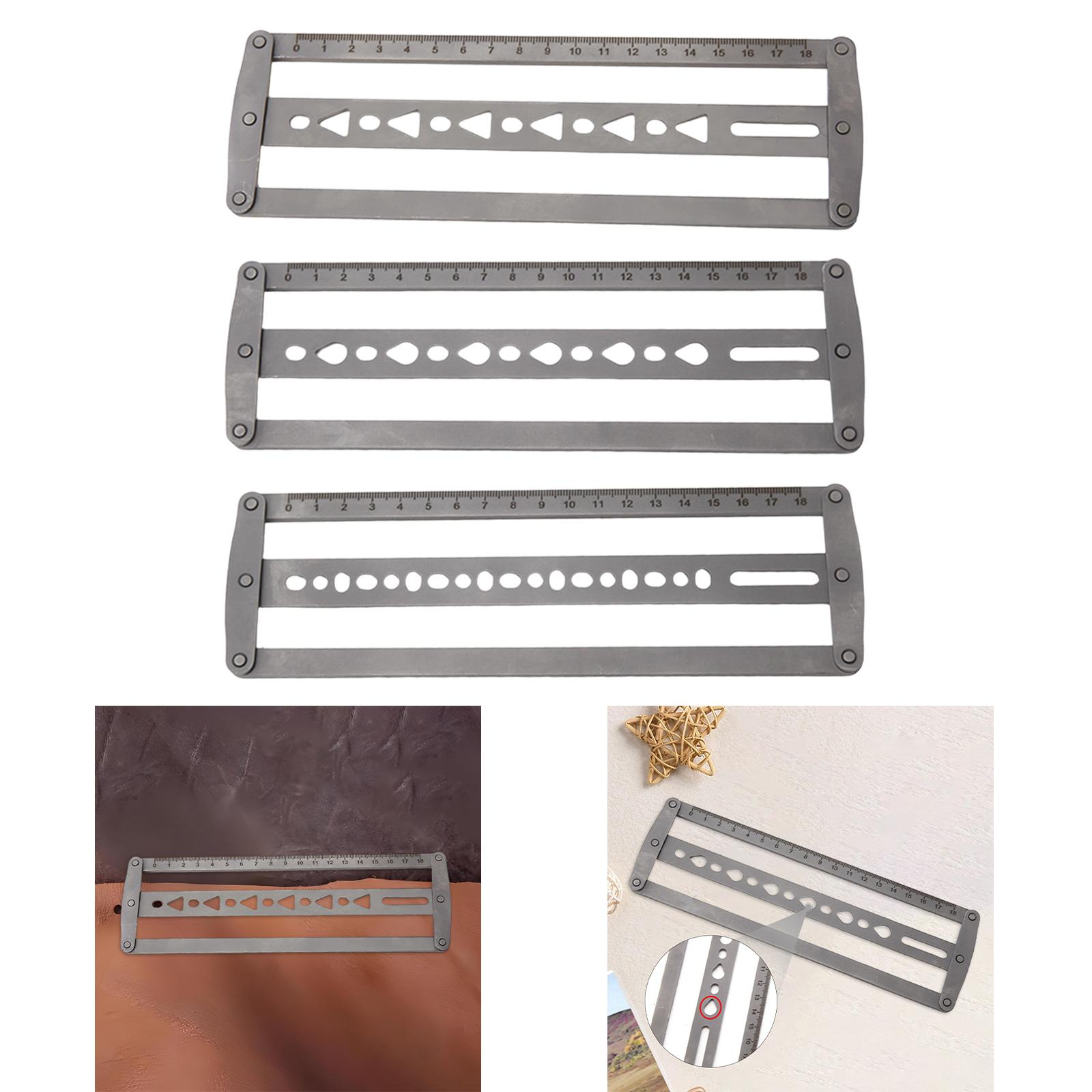Regla auxiliar de posicionamie - Leatherwork Ruler reseña y precio