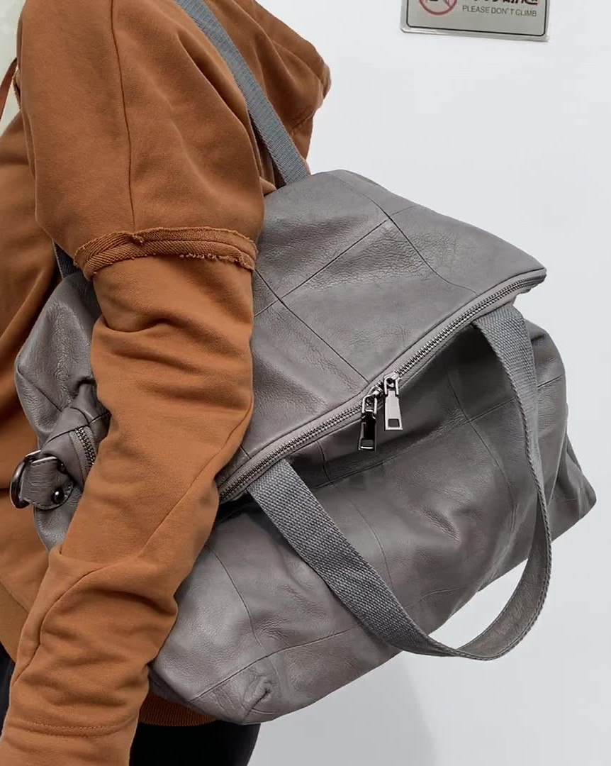 Bolso de mano de gran capacida - Leather Workshop reseña y precio
