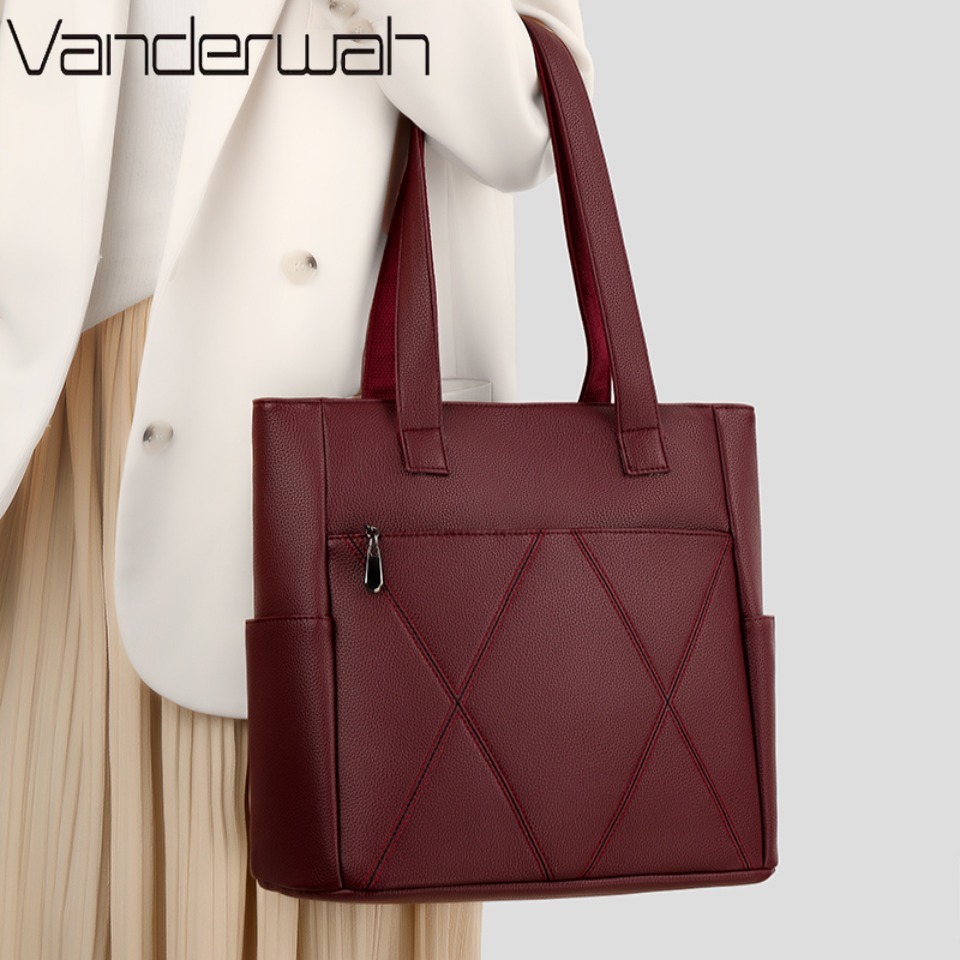 Bolsos de mano informales de c - Leatherwork Thread reseña y precio