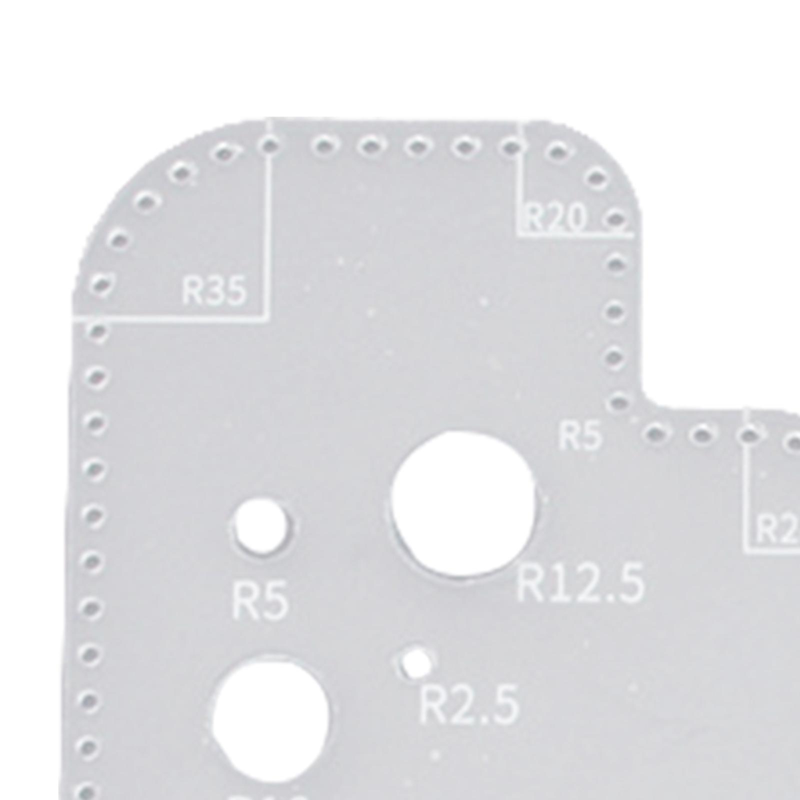 Plantilla Circular de Acrílico - Leatherwork Ruler reseña y precio