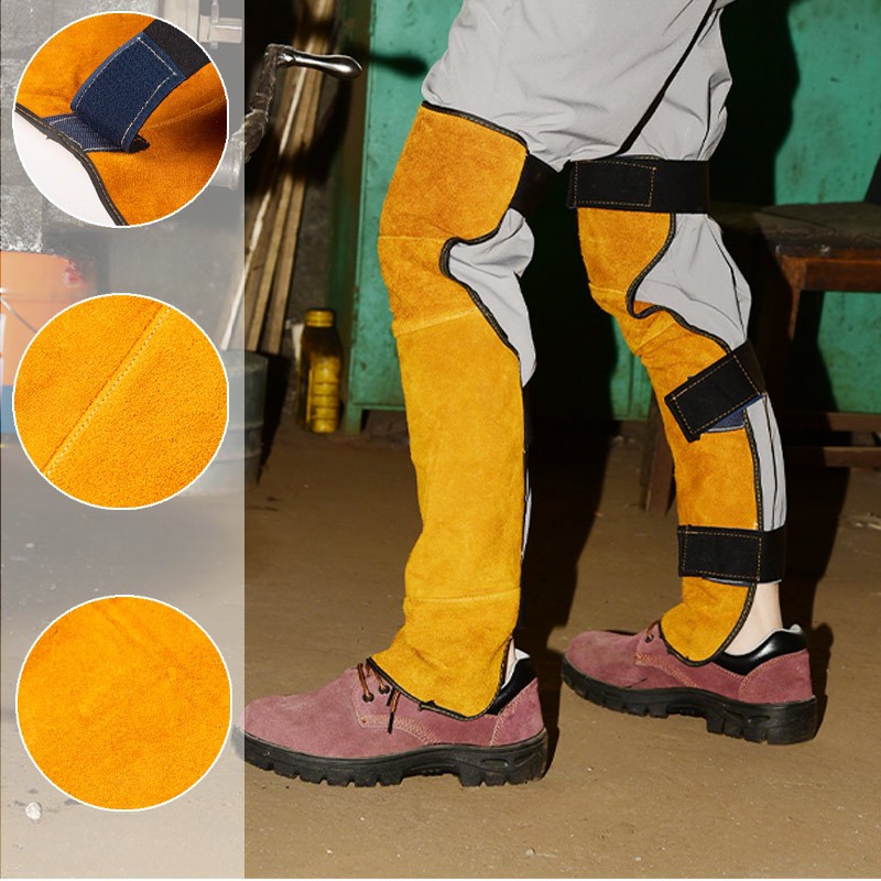 Almohadillas de protección par - Leather Work Knee Pads reseña y precio